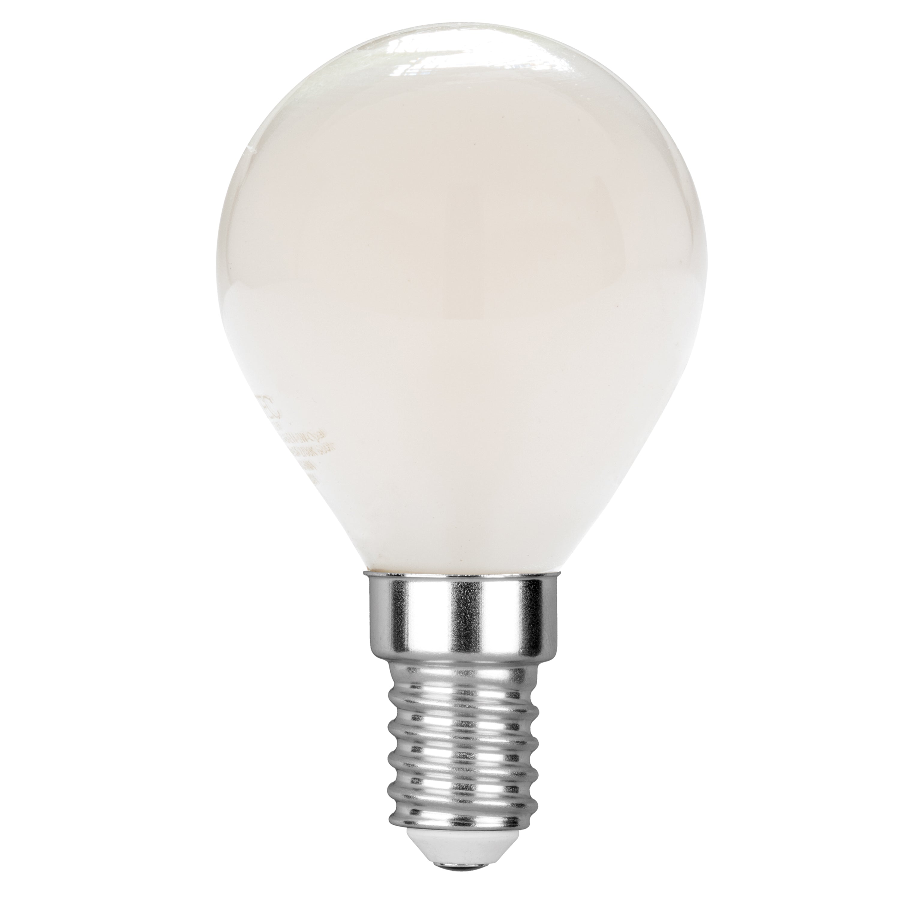 Bombilla LED LUXA con filamento globo blanco E14 6W 680L 45mm 