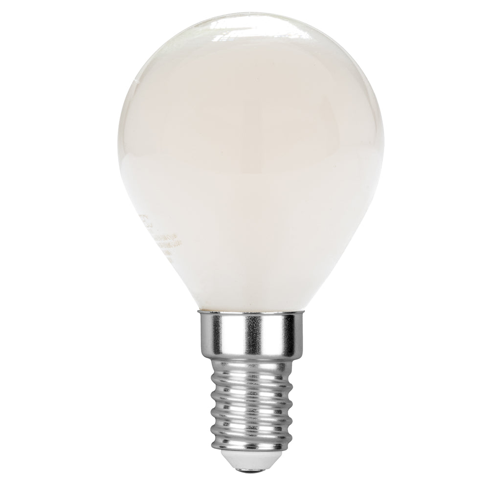 Lampadina led LUXA filamento globo bianco E14 6W 680L 45mm