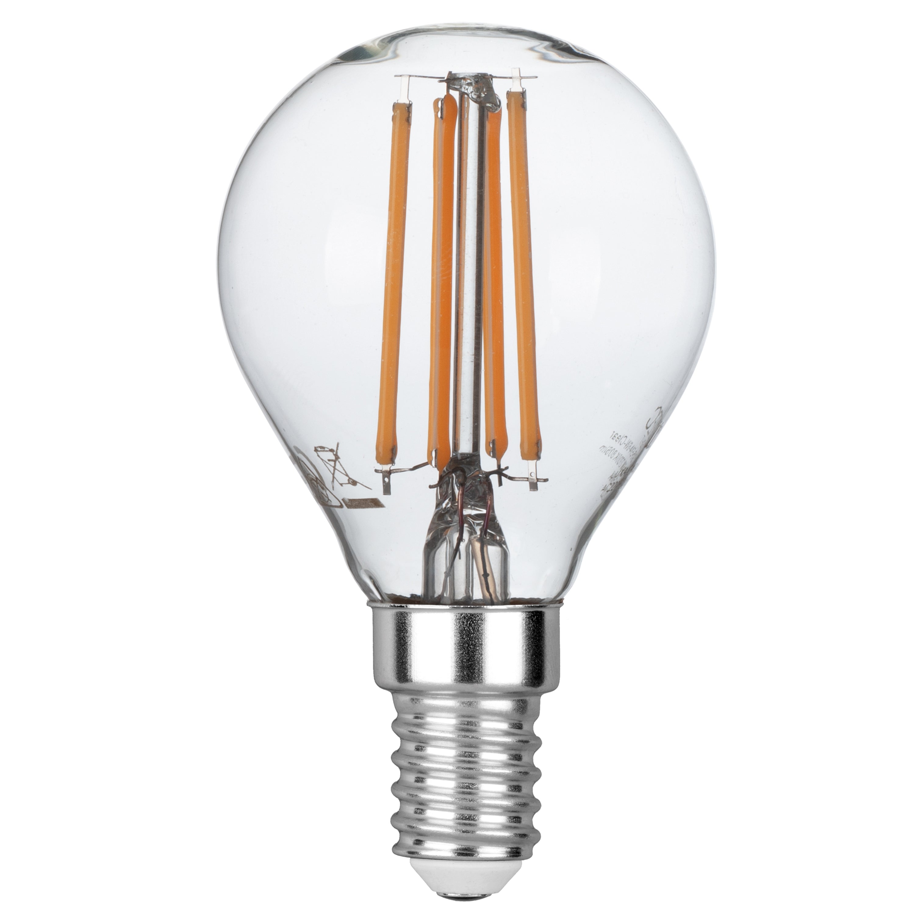 Ampoule LED à filament globe LUXA E14 6W 806L 