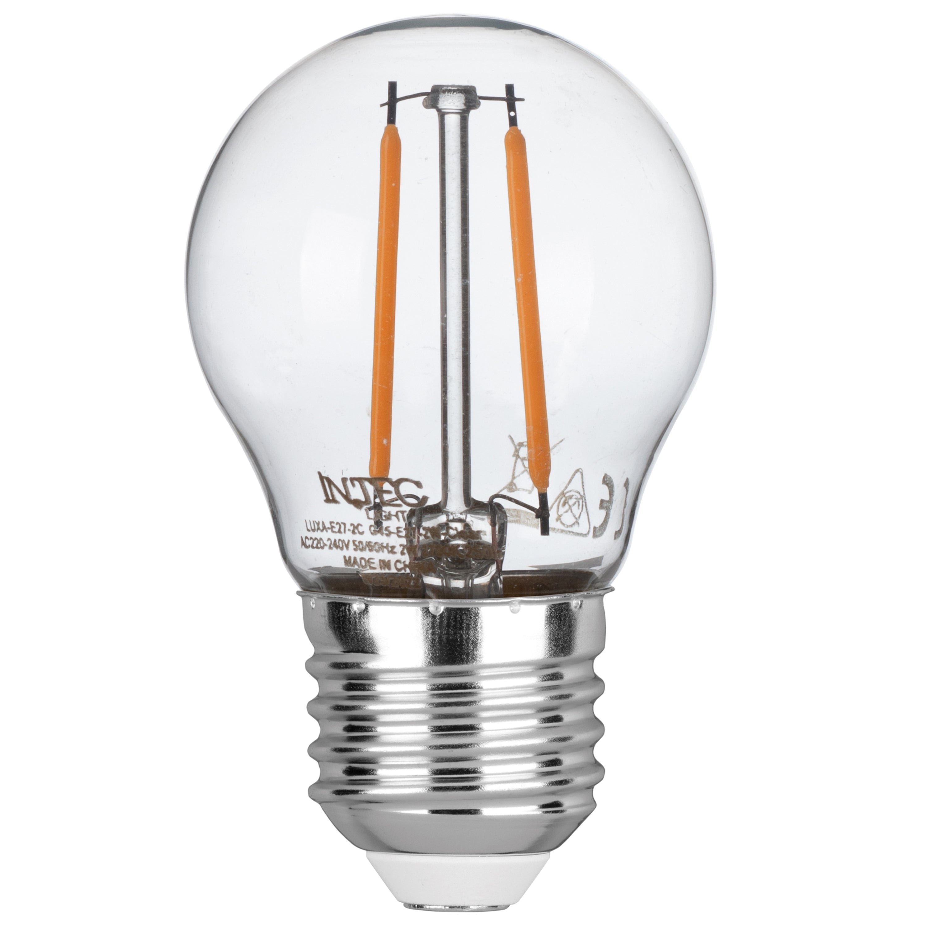 Ampoule à filament LED LUXA E27 2W 250L 76mm 