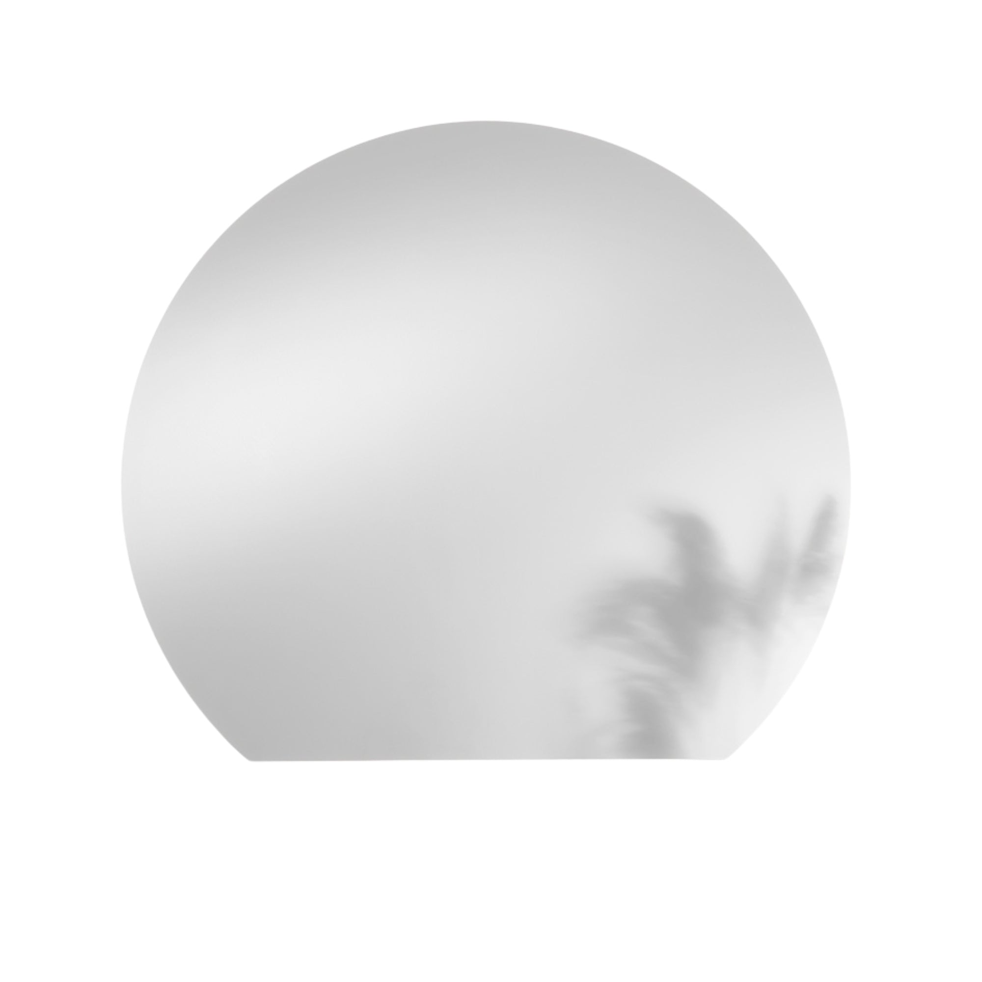 Specchio Alba foto sfondo bianco