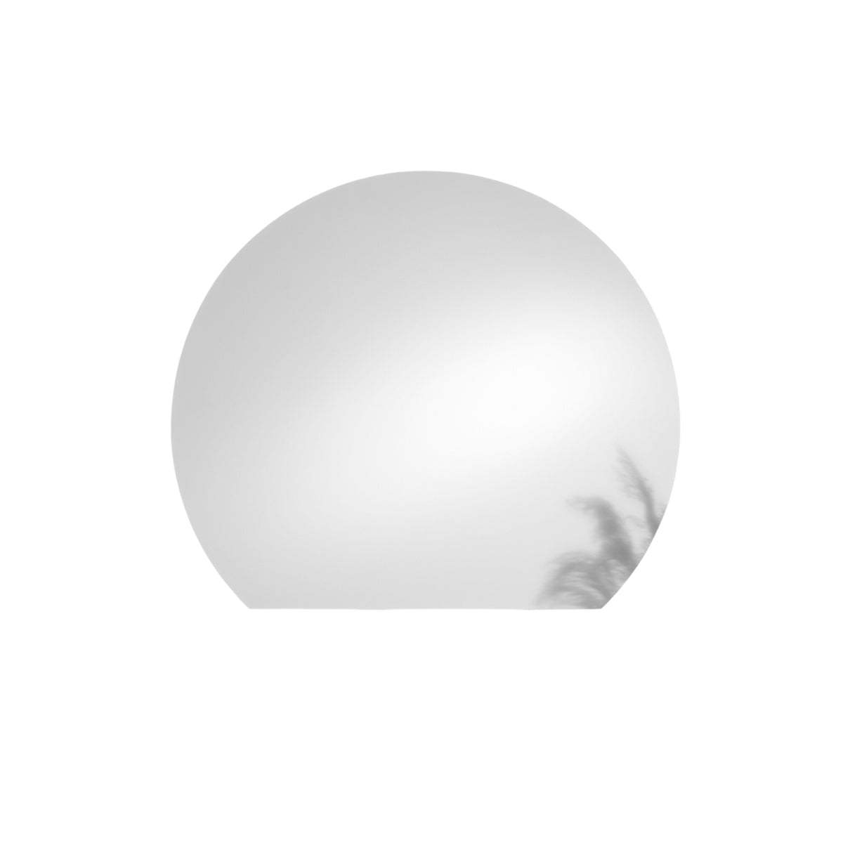 Specchio Alba foto sfondo bianco