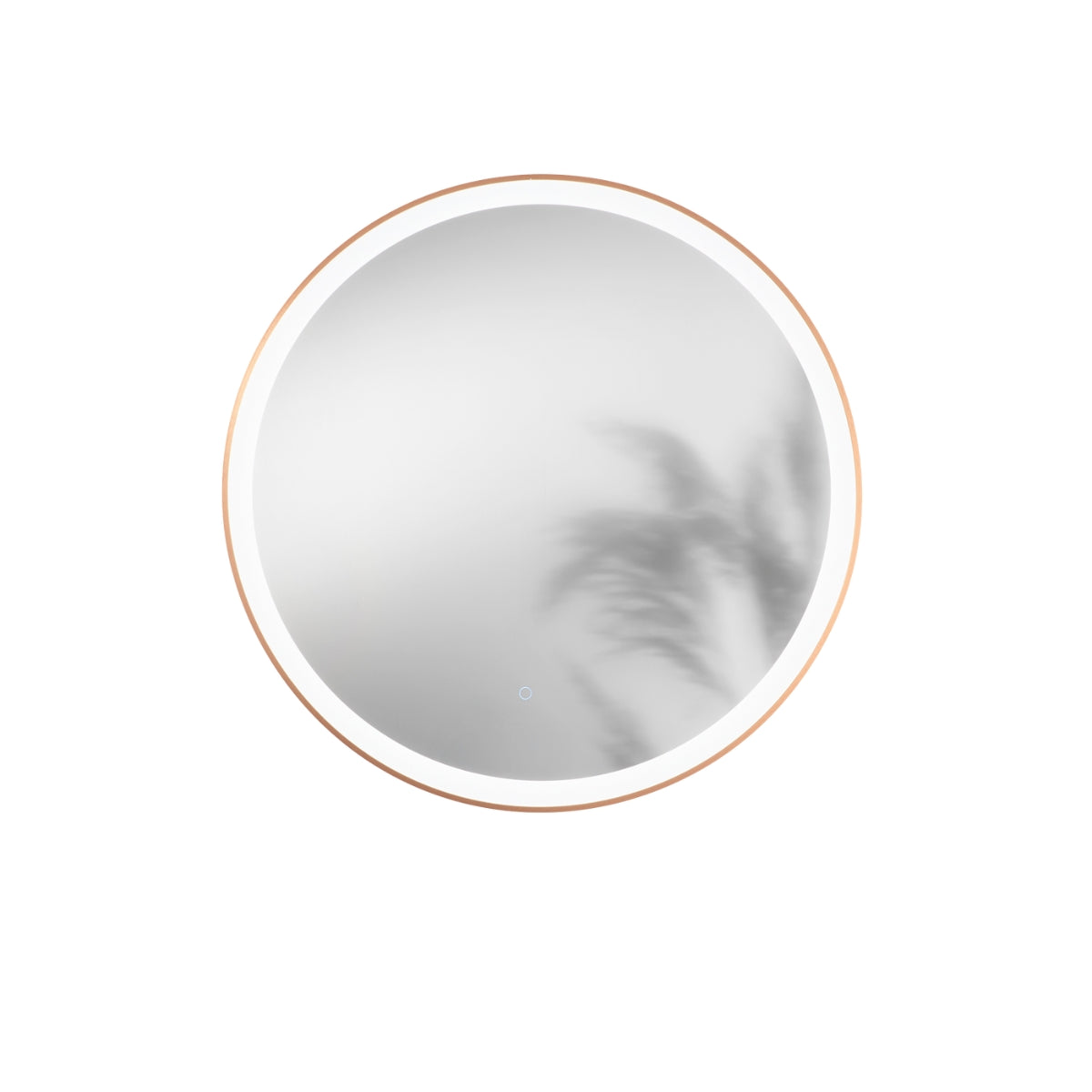 Specchio Oronero contorno oro