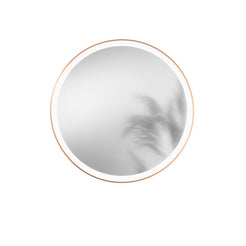 Specchio Oronero contorno oro