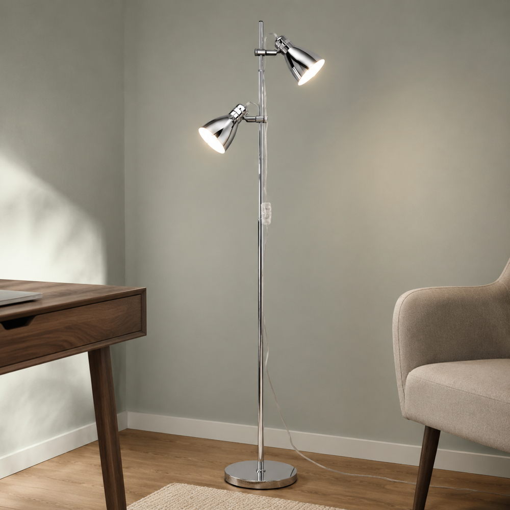 Piantana LEMONDE in metallo con diffusori orientabili