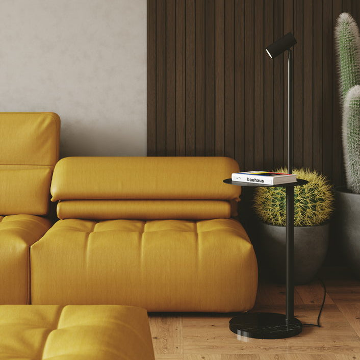 Piantana RELAX con ripiano e luce orientabile