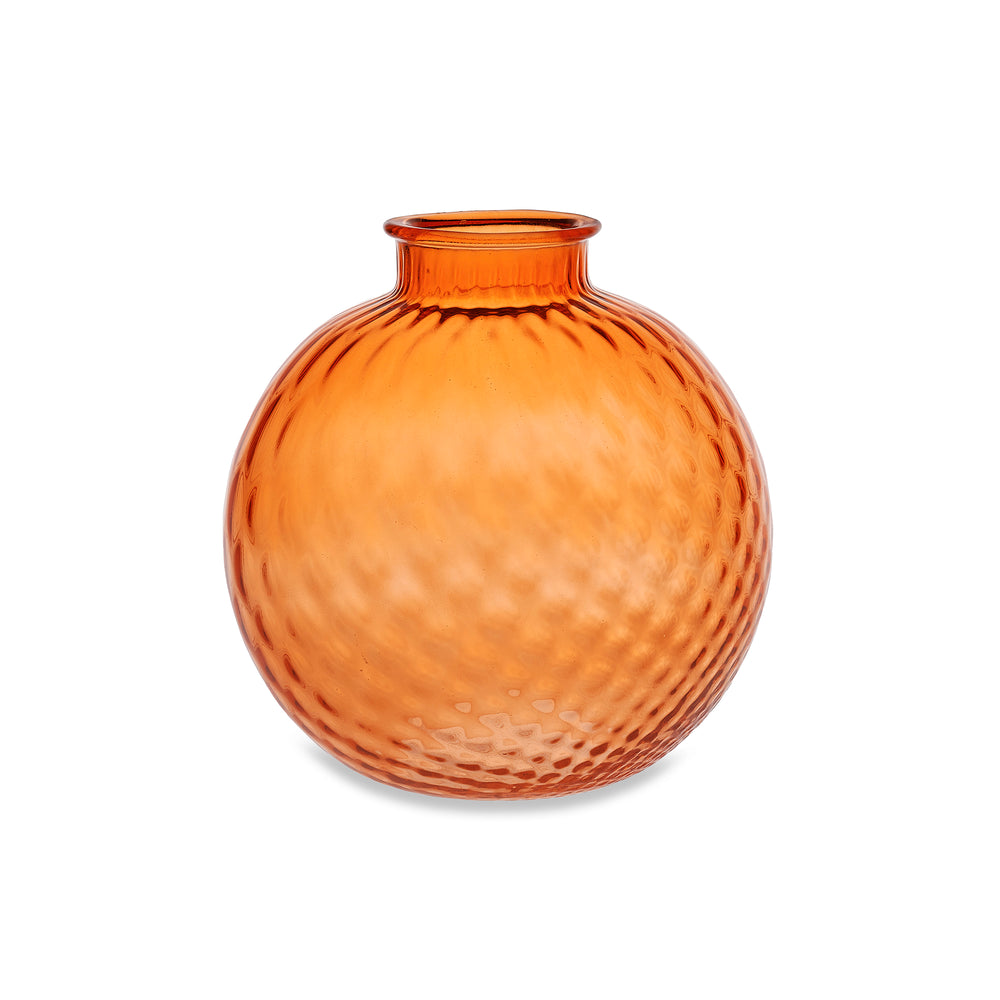 Vaso artigianale SFERA BEVANDA in vetro di Murano 20 cm.