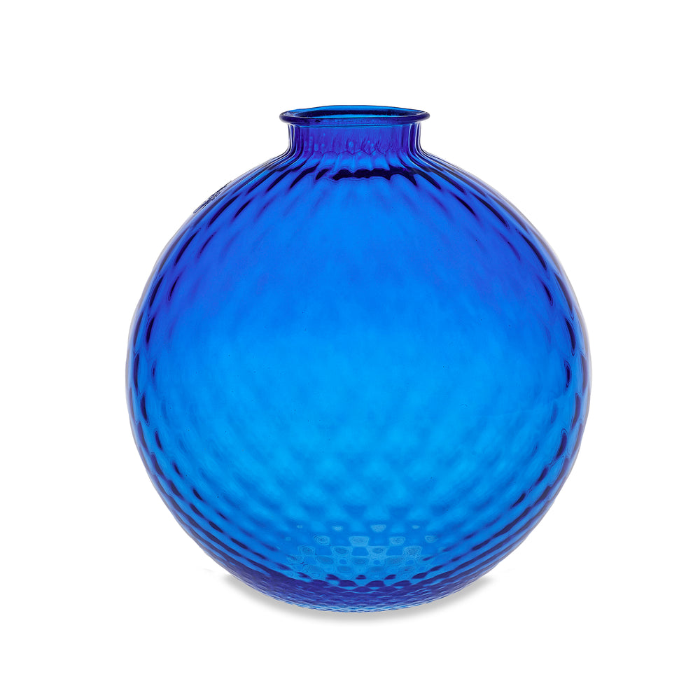 Vaso artigianale SFERA BEVANDA in vetro di Murano 25 cm.