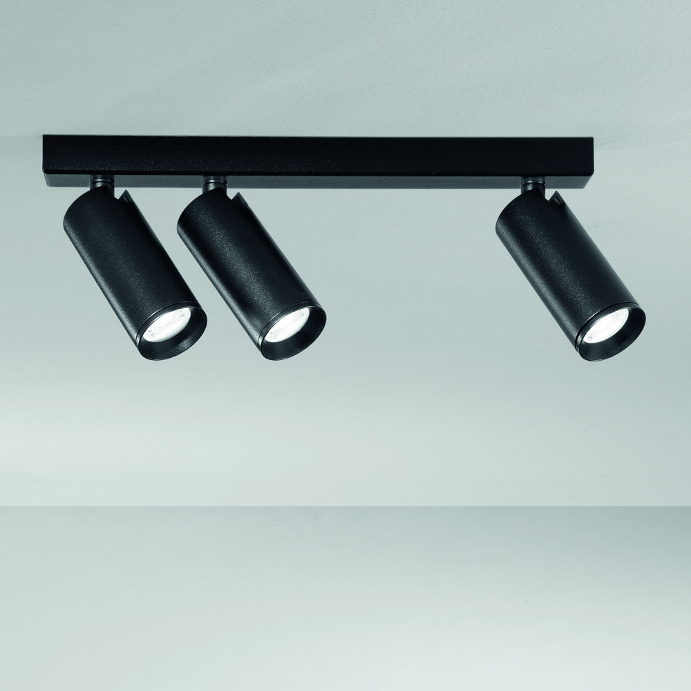 Spot orientable Plauto en métal noir ou blanc