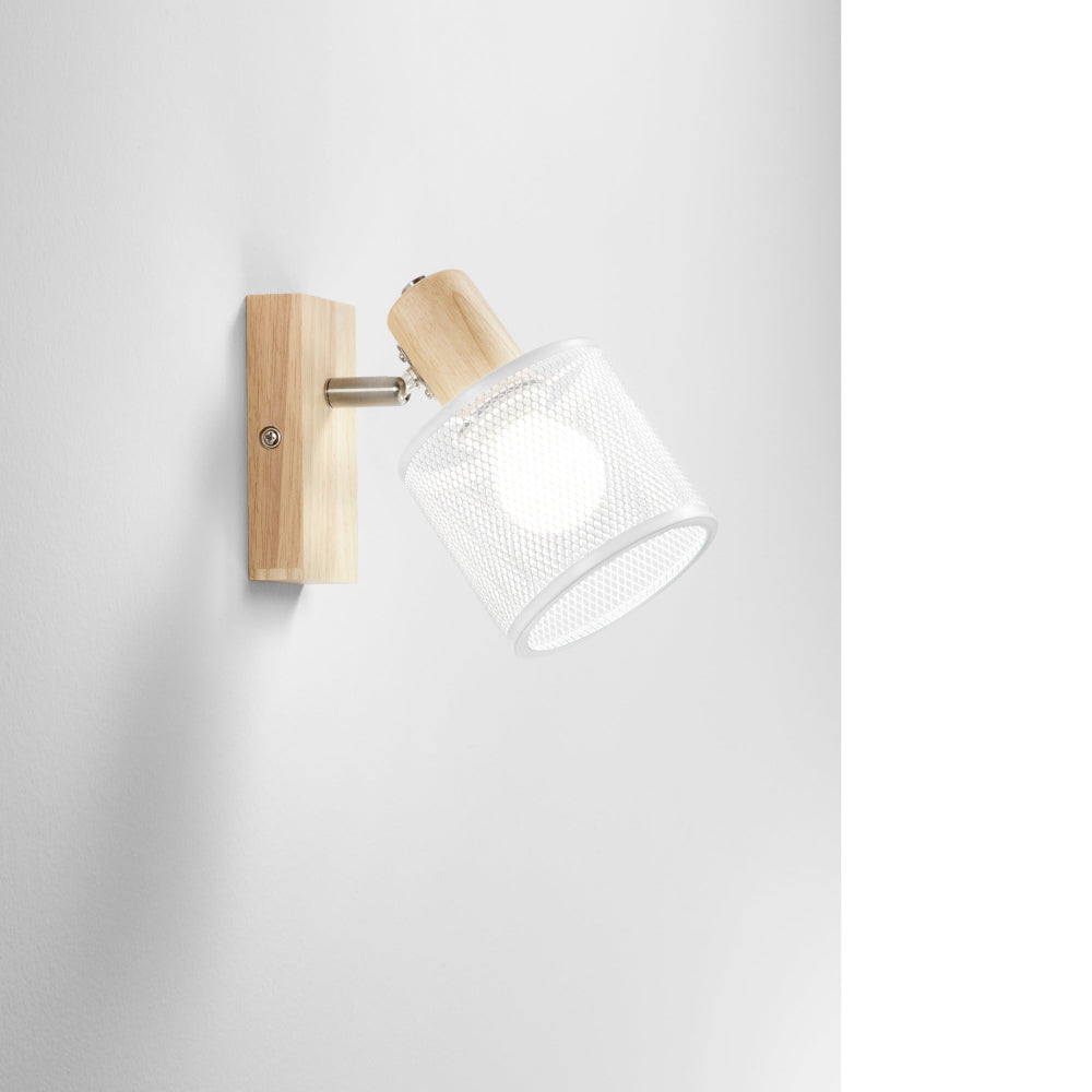 Spot TWINSET con base in legno naturale | FT Feel The