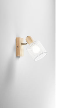 Spot TWINSET con base in legno naturale | FT Feel The