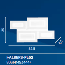 Plafoniera Albers | FT Feel The