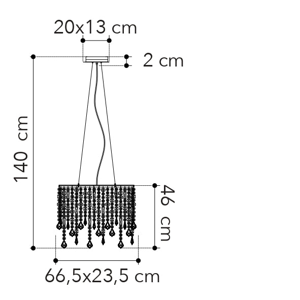 Lampadario a sospensione BREEZE - FT-FeelThe