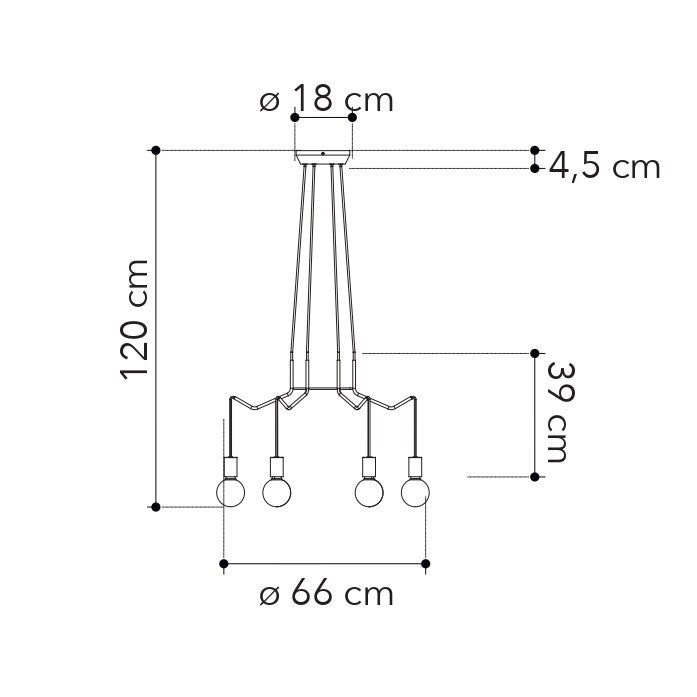 Lampadario a sospensione HABITAT - FT-FeelThe