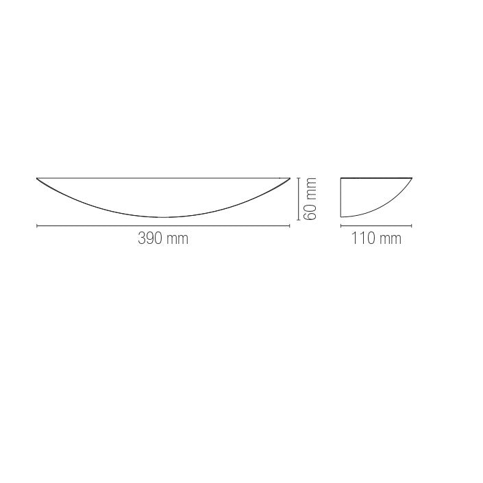 Applique LIVIGNO foglia oro o argento - FT-FeelThe