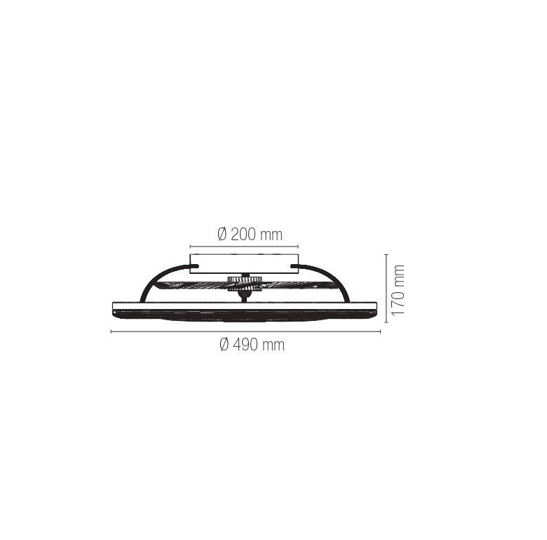 Lampade da soffitto per ventilatore Plafoniera con ventilatore Olas, 30 Lampade da soffitto per ventilatore Plafoniera con ventilatore Olas, 30