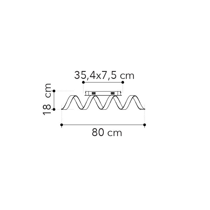 Plafoniera LED HELIX - FT-FeelThe