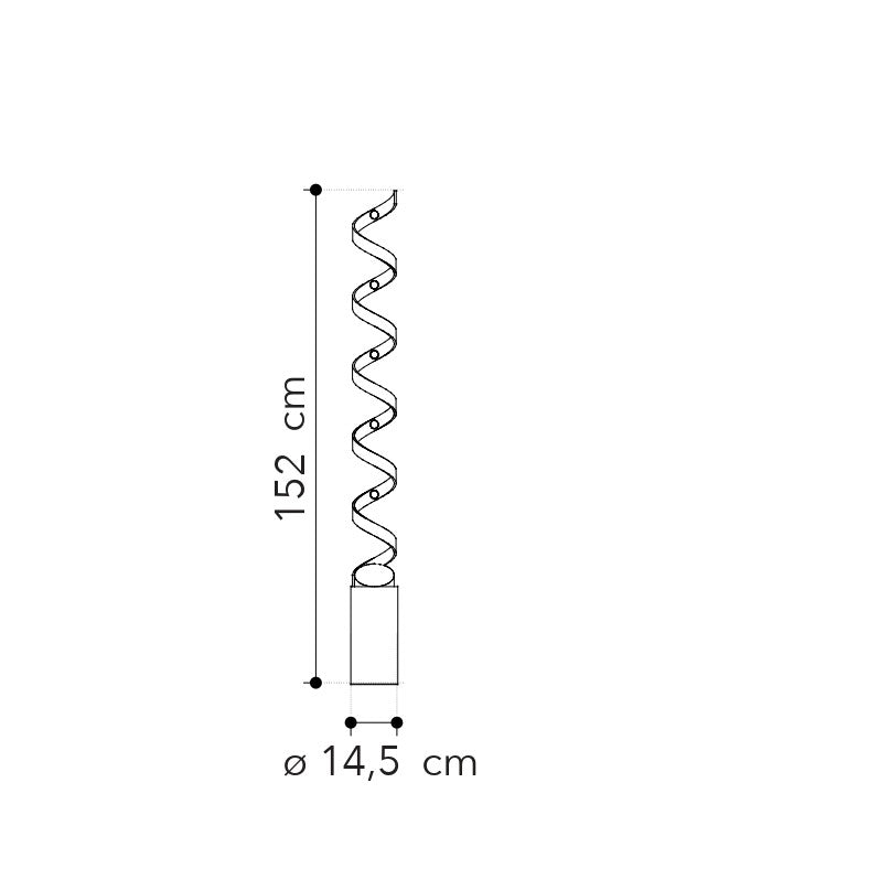 Piantana LED HELIX - FT-FeelThe