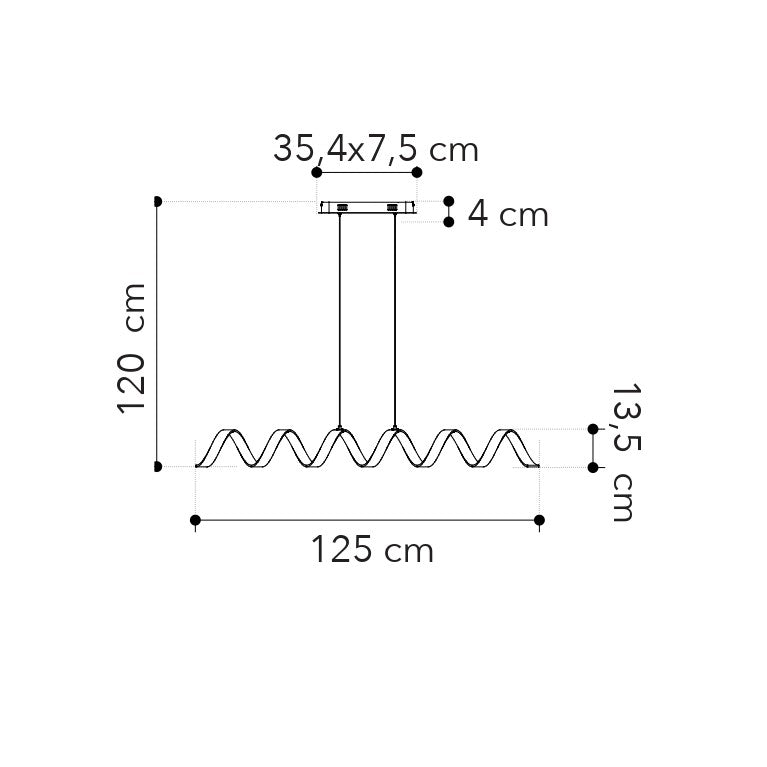 Lampadario a sospensione LED HELIX - FT-FeelThe