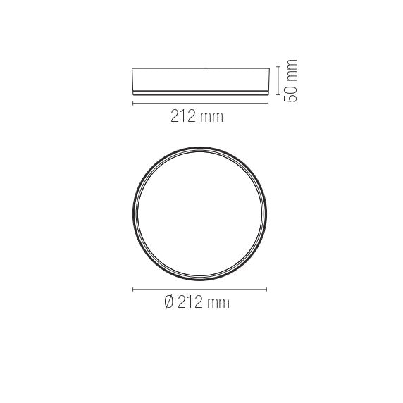 Plafoniera LED KLIO 36W - FT-FeelThe