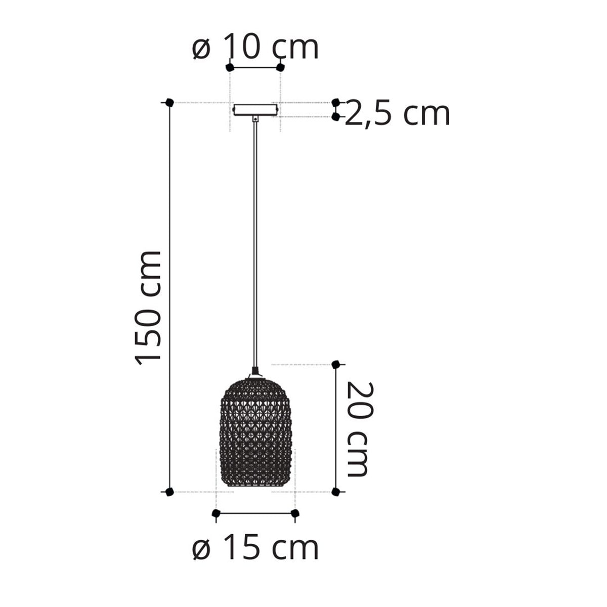 Lampadario a sospensione ASHFORD - FT-FeelThe