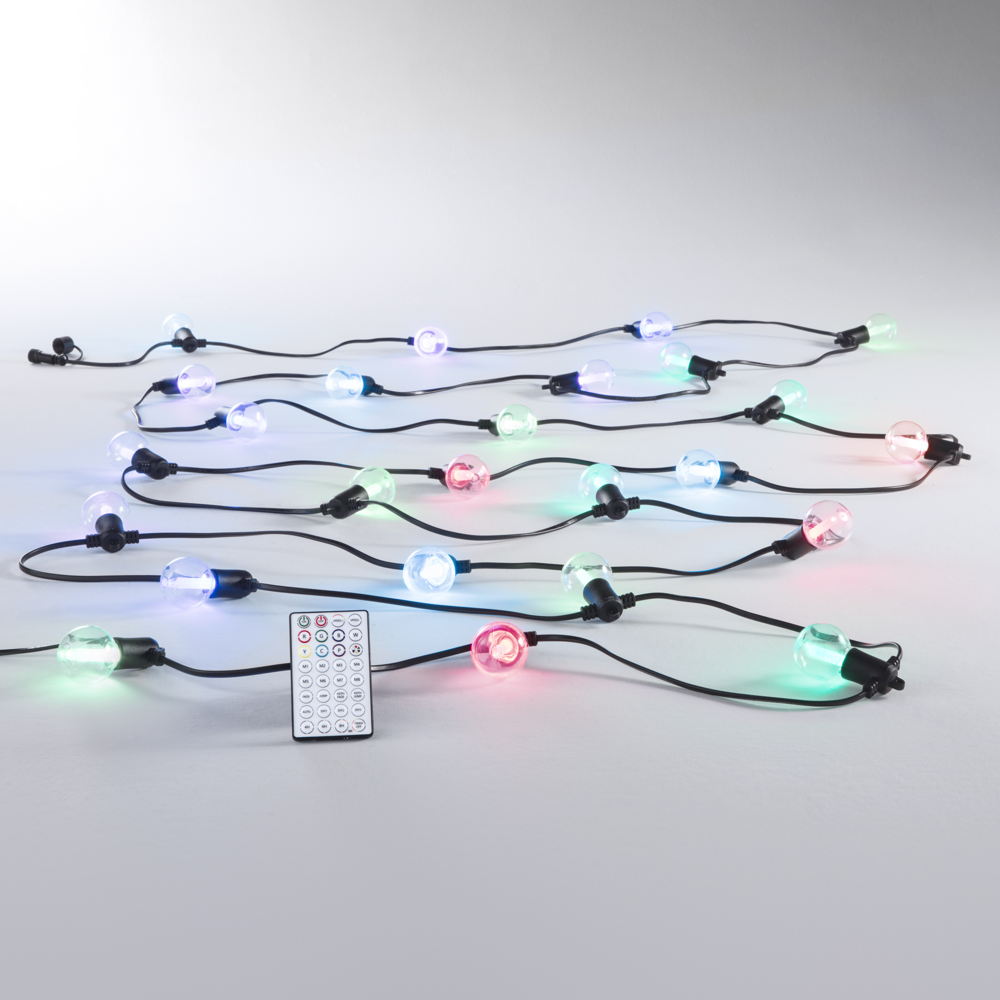 Stringa luminosa LED PICNIC RGB da esterno