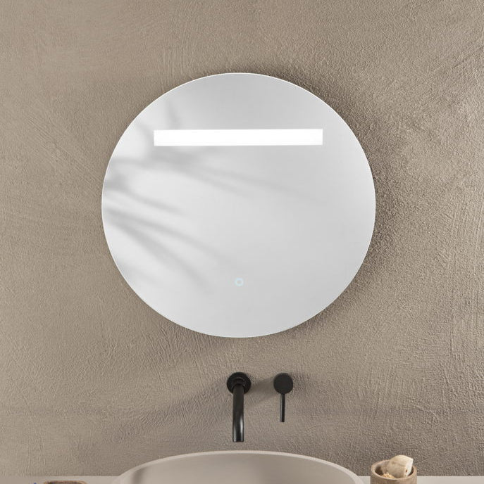 Specchio Linea tondo in bagno