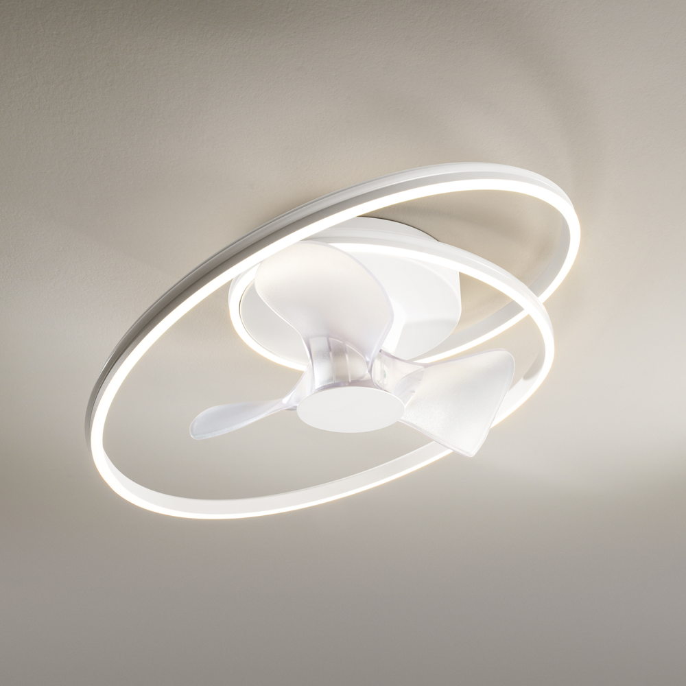Plafonnier LED AUSTER avec ventilateur intégré Rainbow