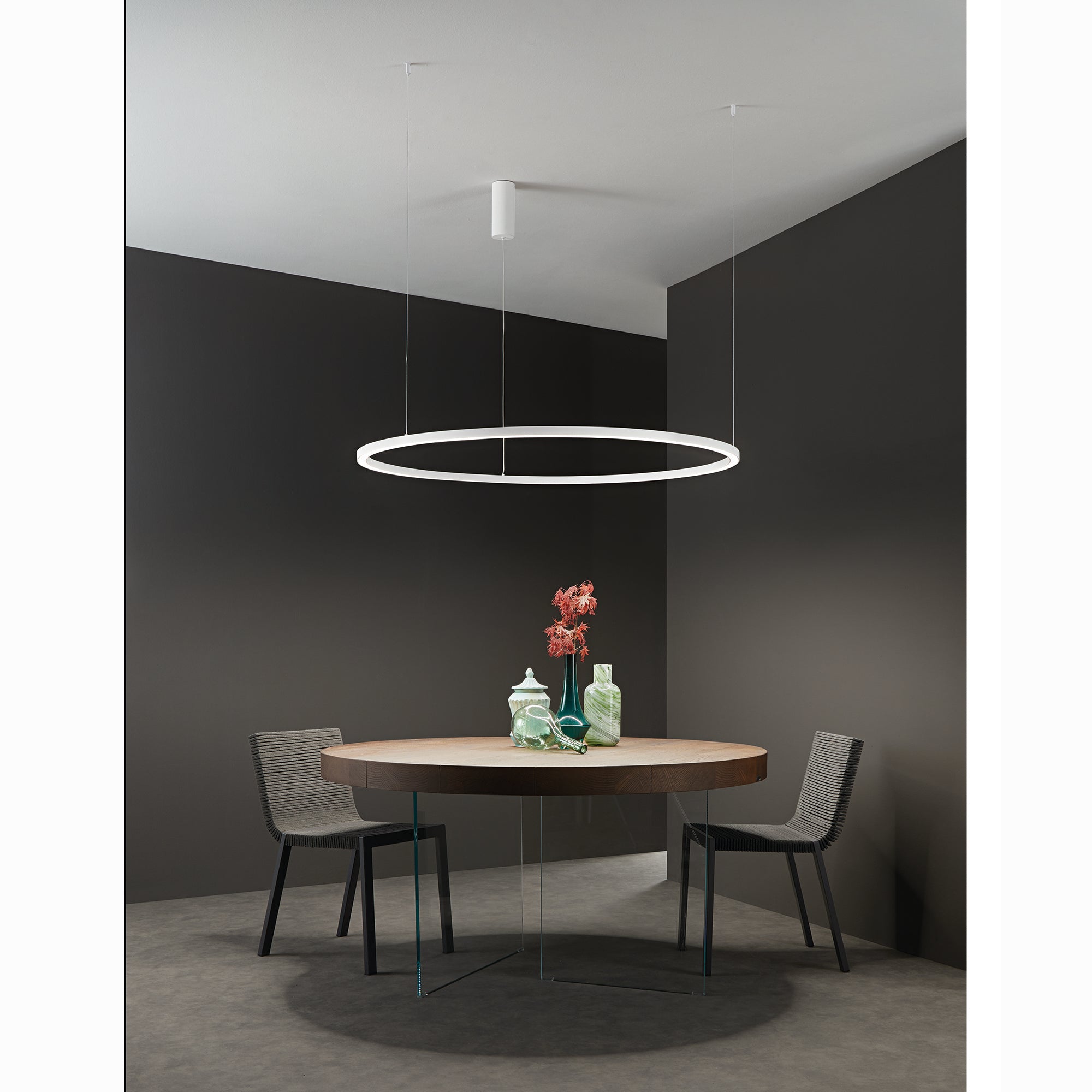 Lampadario a sospensione HOOP con interruttore CCT per la personalizzazione della temperatura colore - FT-FeelThe