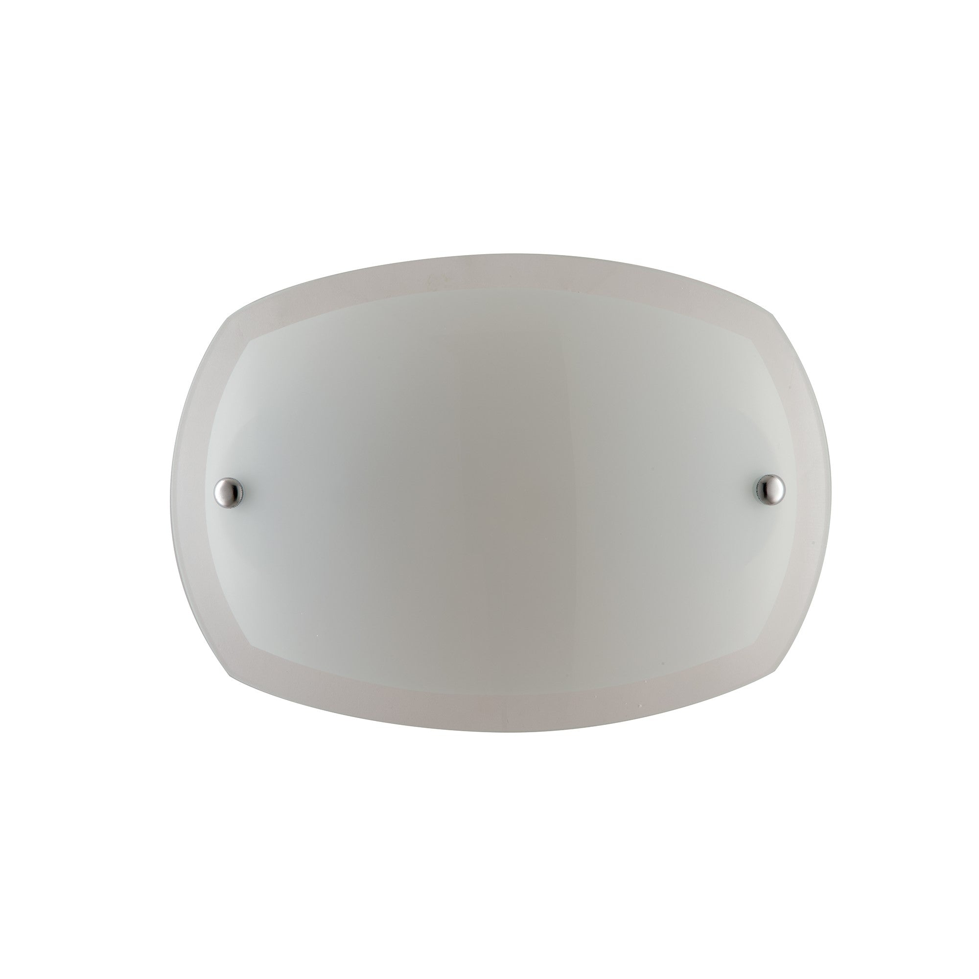 BOMBA ceiling light in glossy white glass