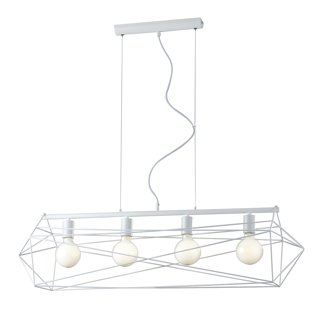 Lampadario a sospensione ABRAXAS, quattro luci - FT-FeelThe