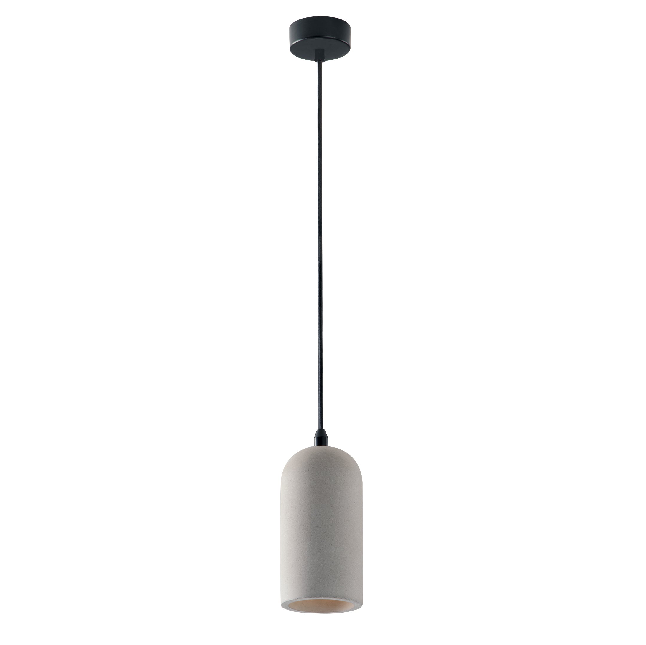 Lámpara de suspensión ANDO en cemento natural