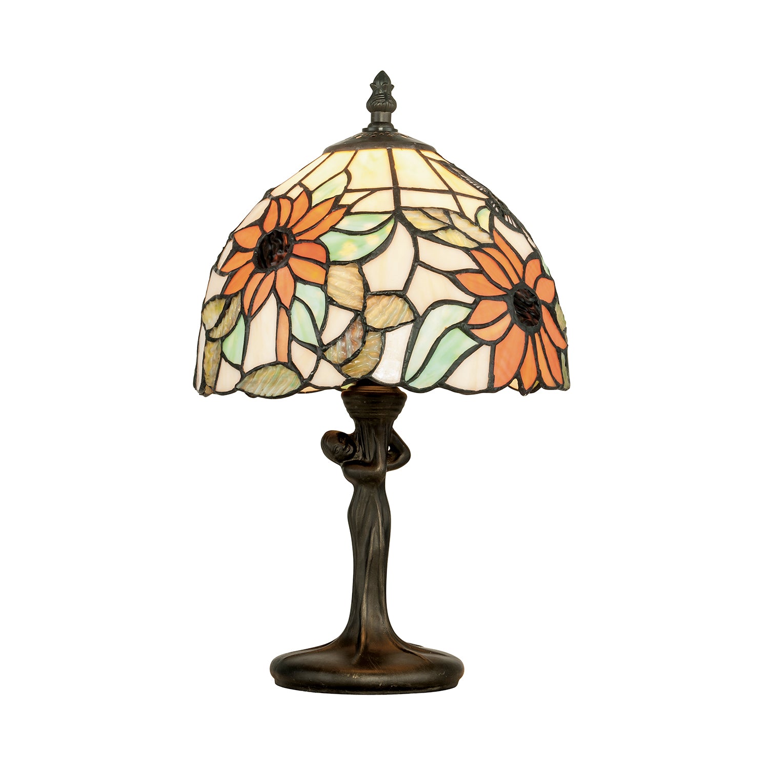 Lámpara de mesa DAFNE en cristal Tiffany