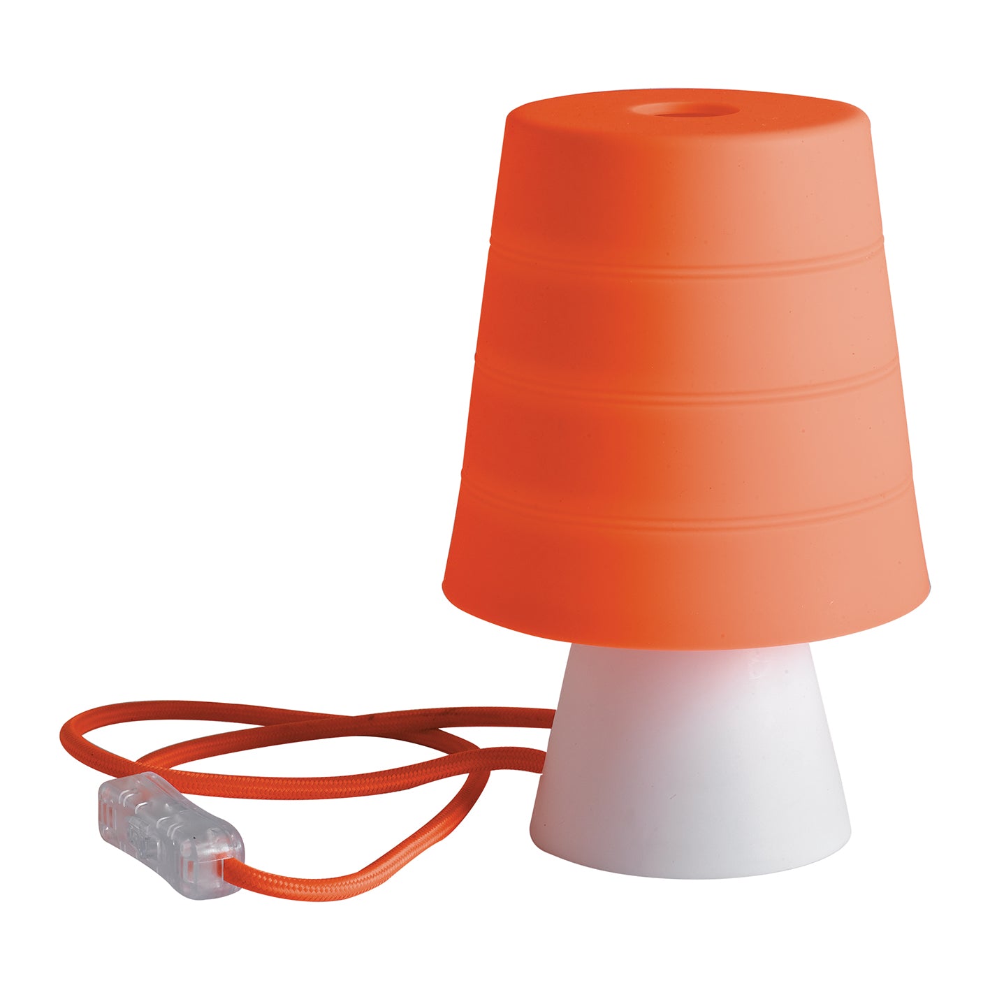 Lampada da tavolo DRUM in silicone, disponibile in vari colori