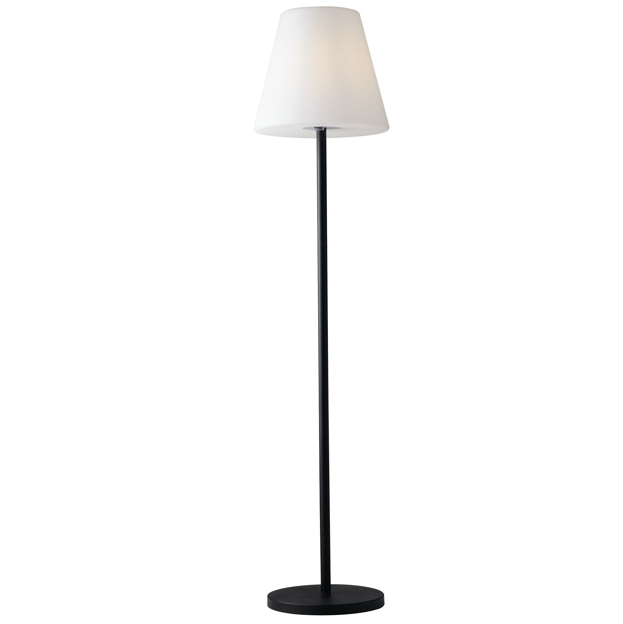 Piantana per esterni GECO con struttura in metallo antracite e bianco opaco - FT-FeelThe