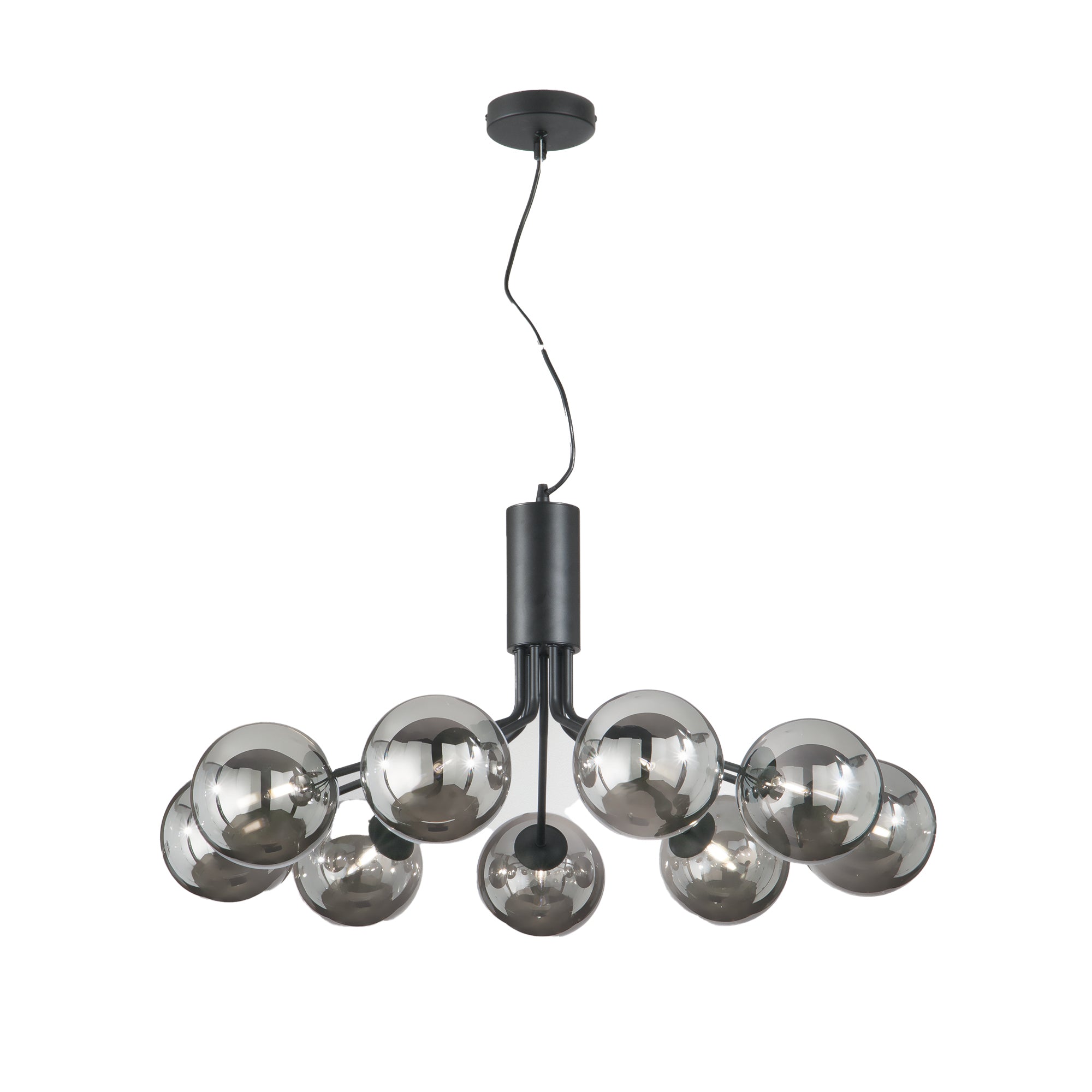 Lampadario a sospensione HONEY con nove diffusori in vetro soffiato - FT-FeelThe