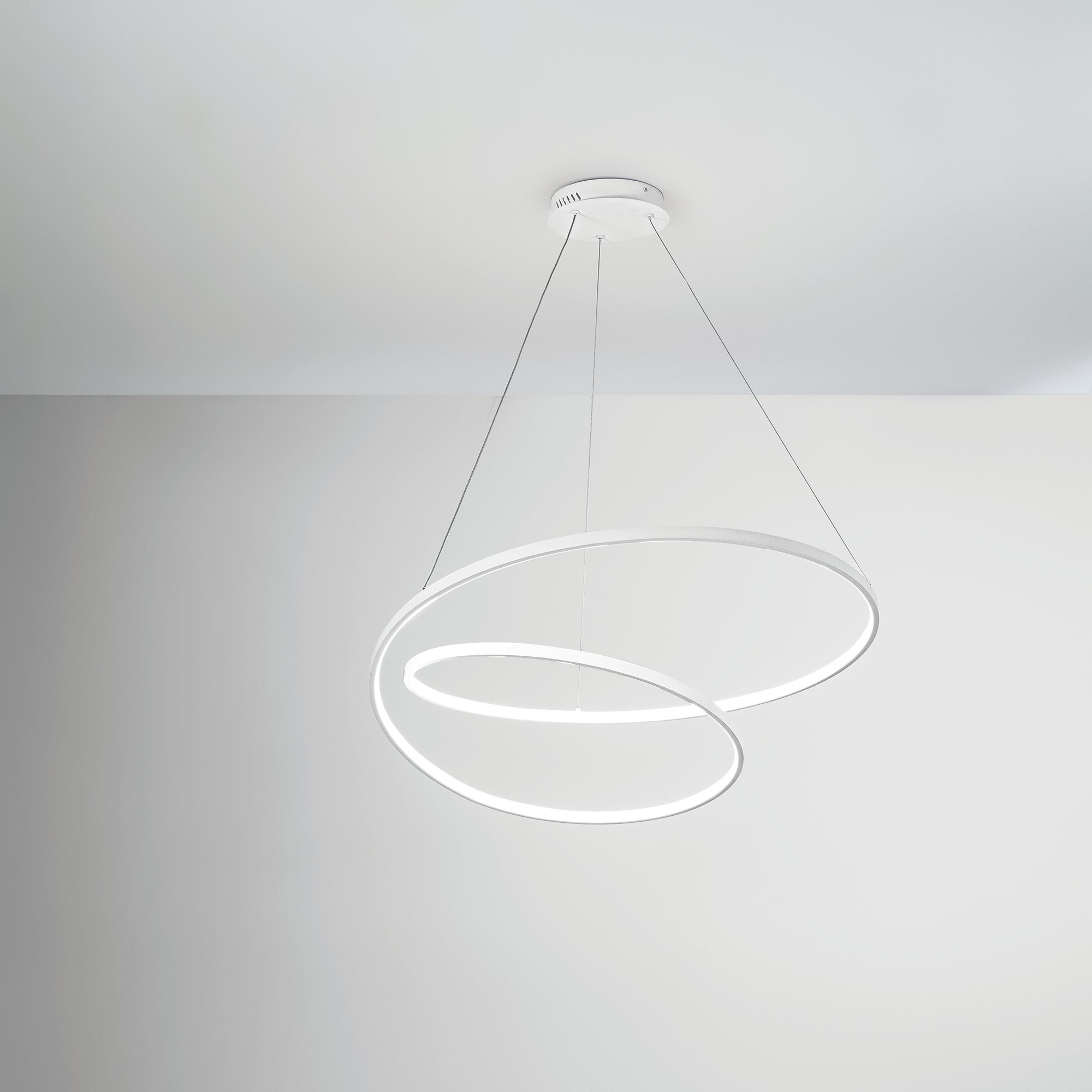 Lampadario a sospensione LED LIEVE con interruttore CCT - FT-FeelThe