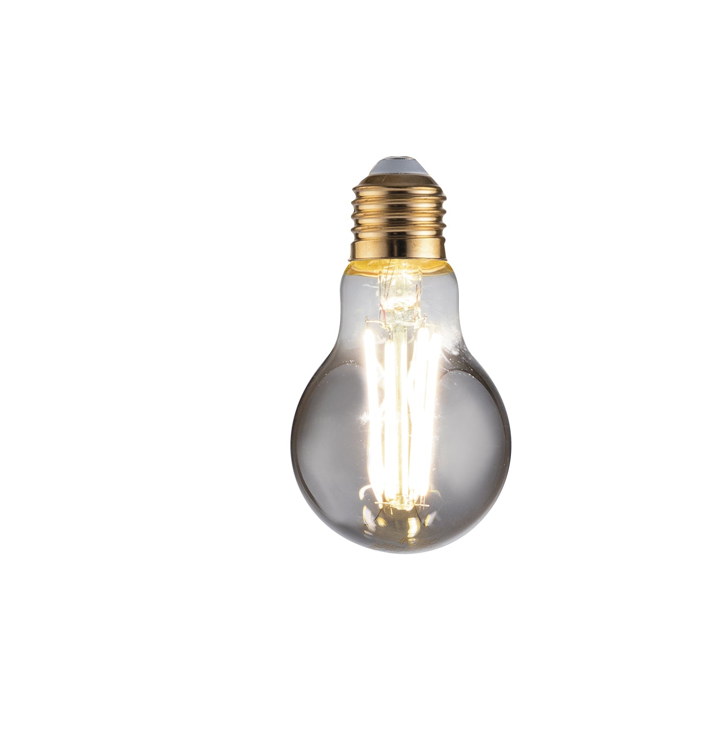 Ampoule décorative fumigène LED LUXA 8W douille E27, lumière naturelle 10,5x6 cm.