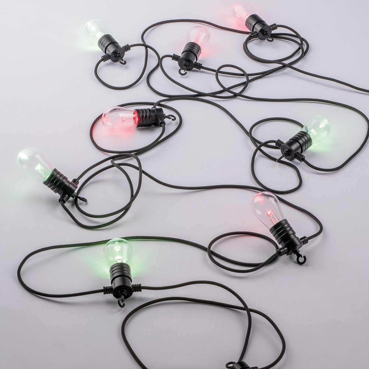 Guirlande électrifiée Picnic LED SMD 0,5Wx10, RGB+CCT dimmable, avec fonction smart WIFI et VOICE CONTROL