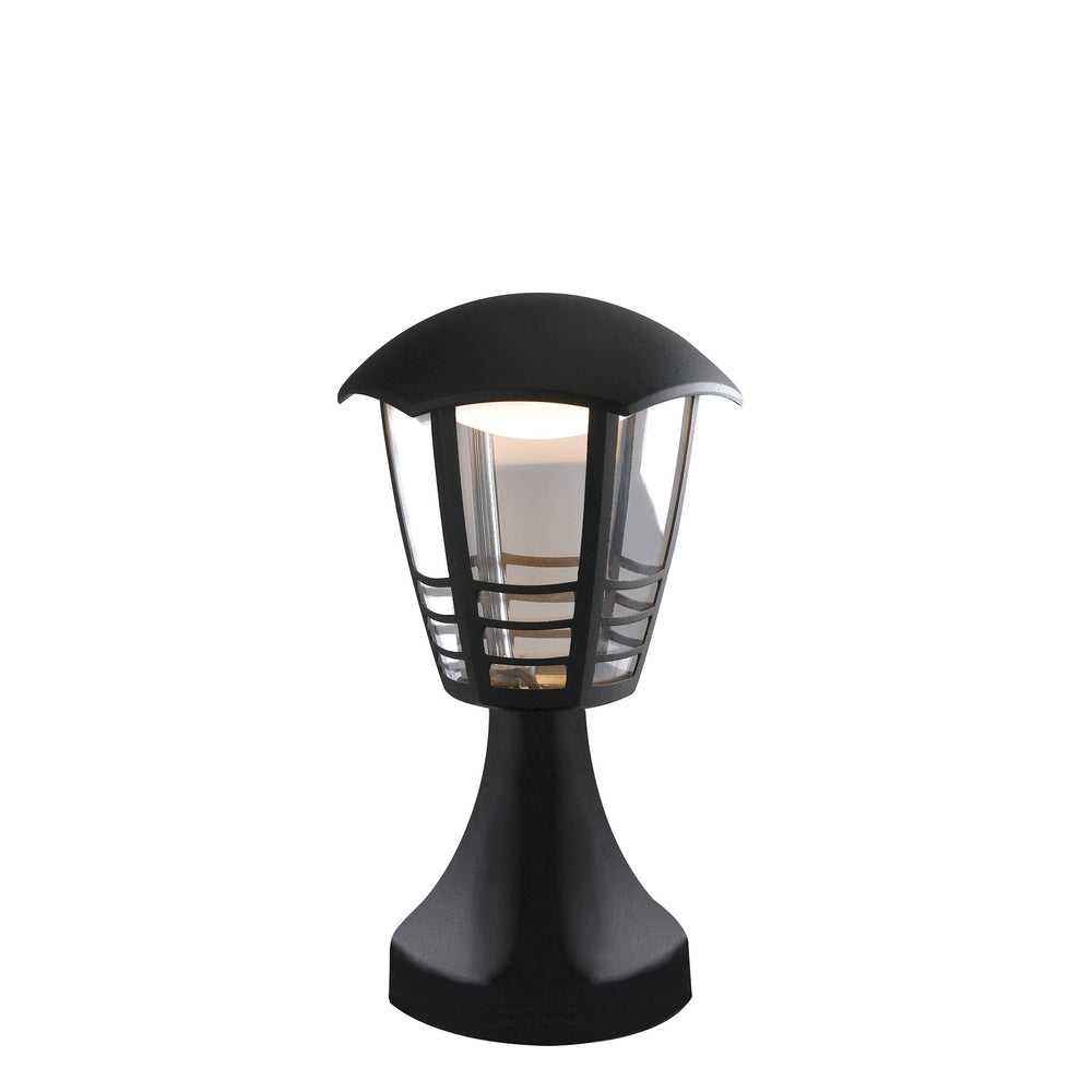 Lanterne de table LED Cloe pour l'extérieur en aluminium moulé sous pression et diffuseur en polycarbonate