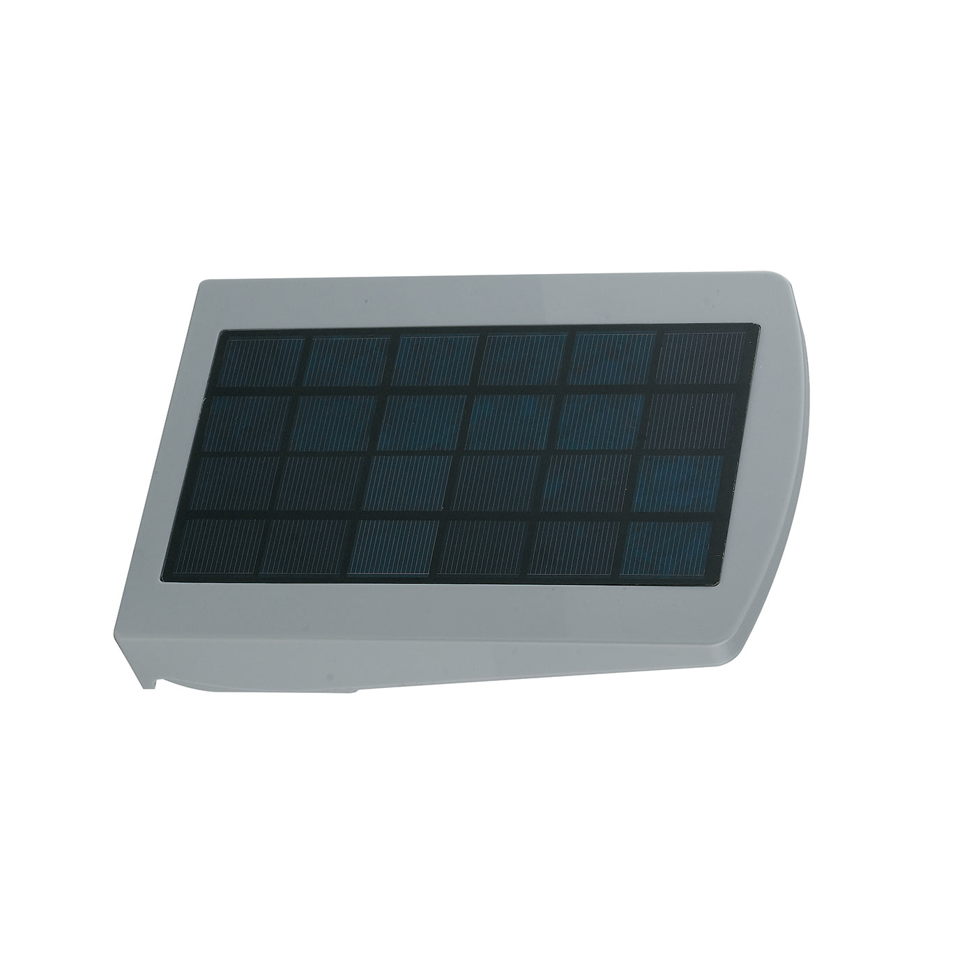 Proyector de exterior Eos con panel solar integrado, sensor de movimiento y sensor crepuscular. 