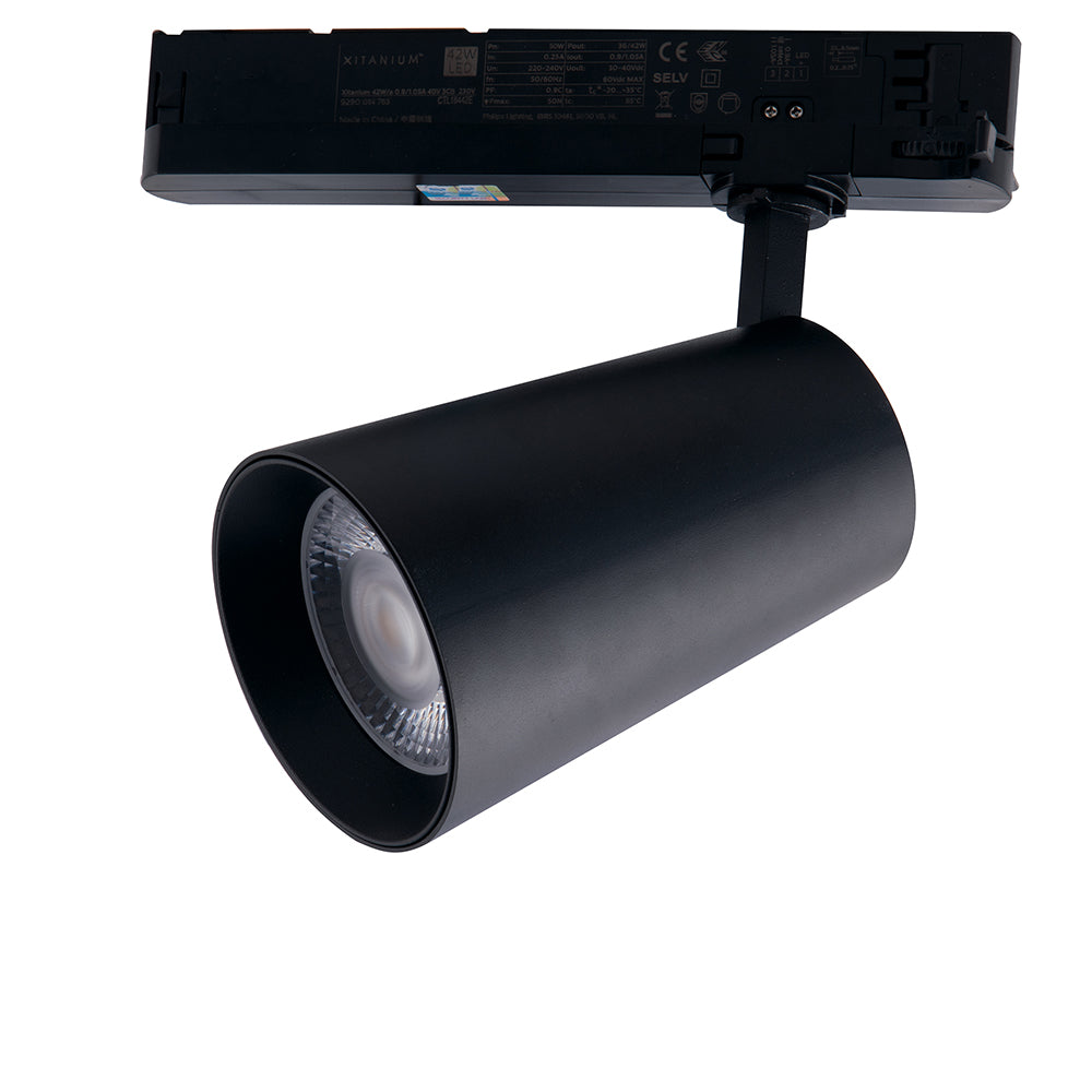 Phare LED KONE avec adaptateur triphasé 30W avec interrupteur CCT pour changement de température de couleur