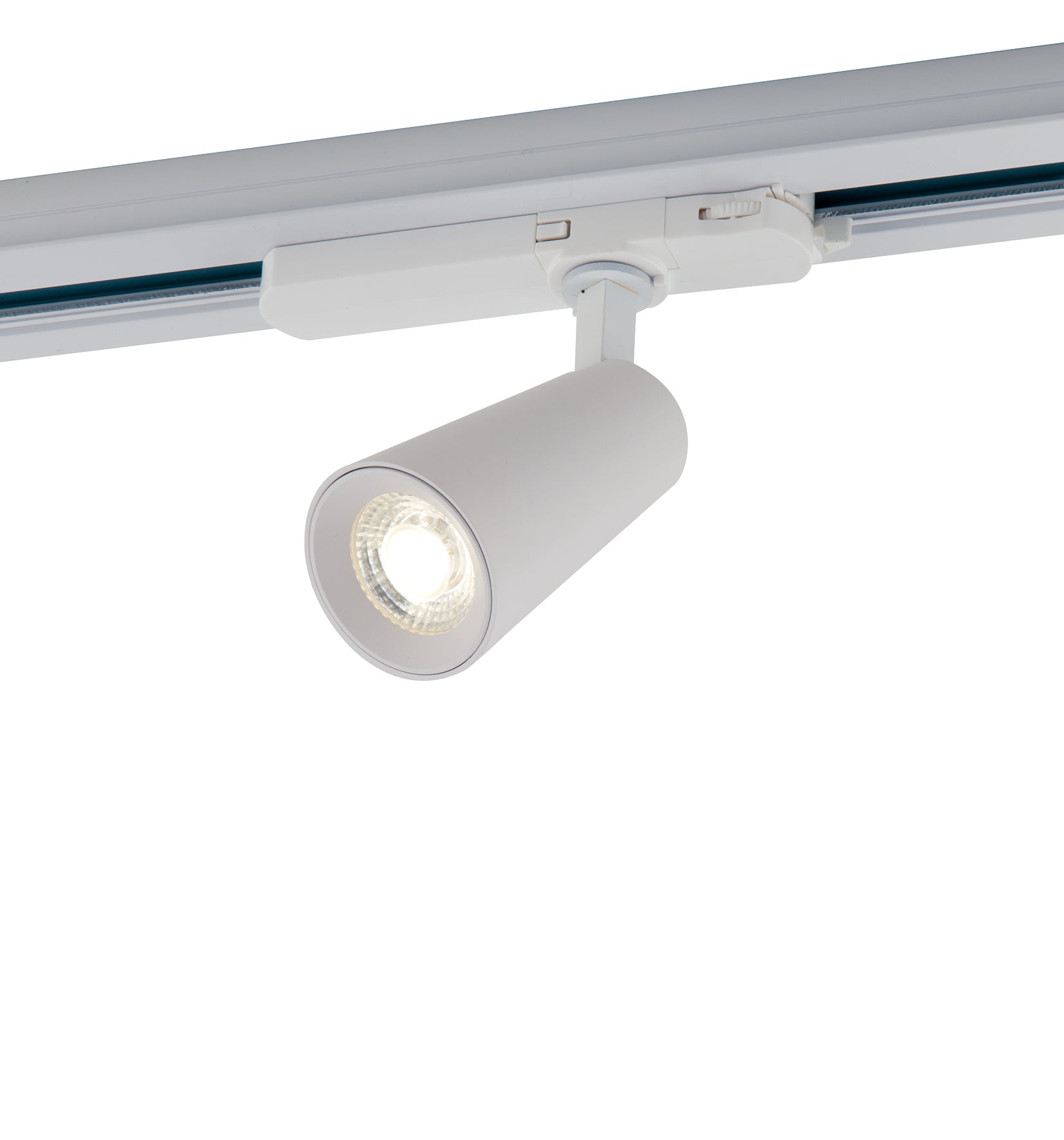 Spot sur rail LED Kone avec adaptateur triphasé invisible 