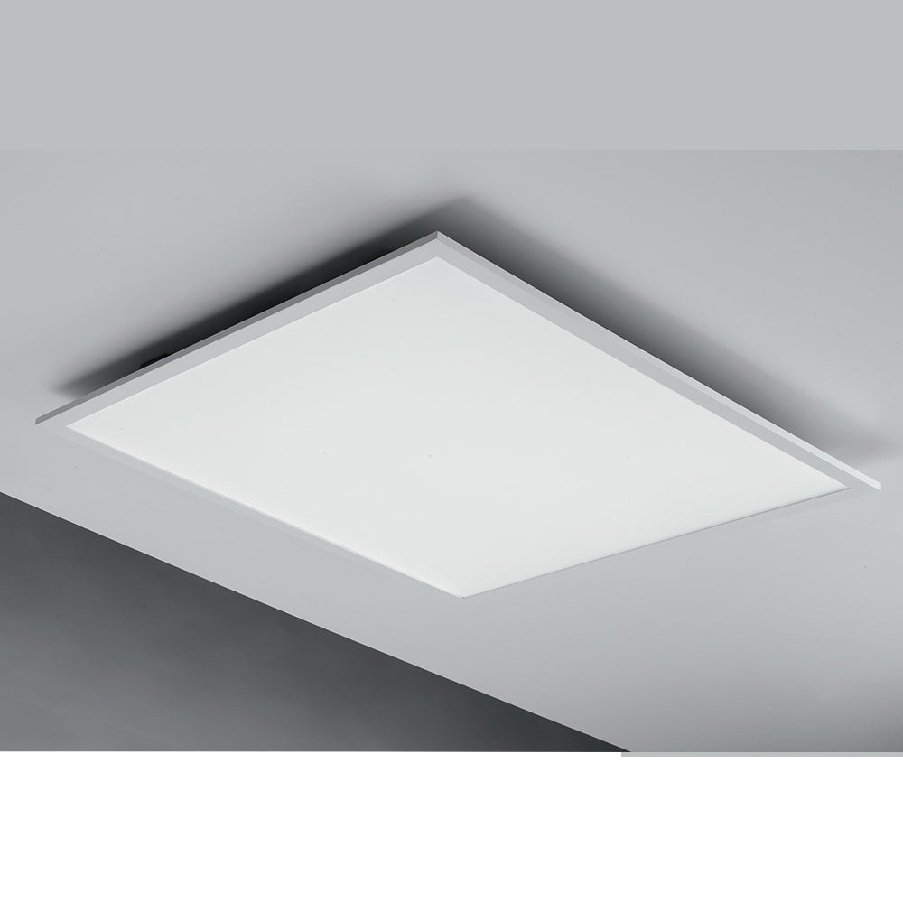 Panneau LED 40W, lumière RVB + lumière naturelle et variateur, télécommande incluse 60x60 cm.