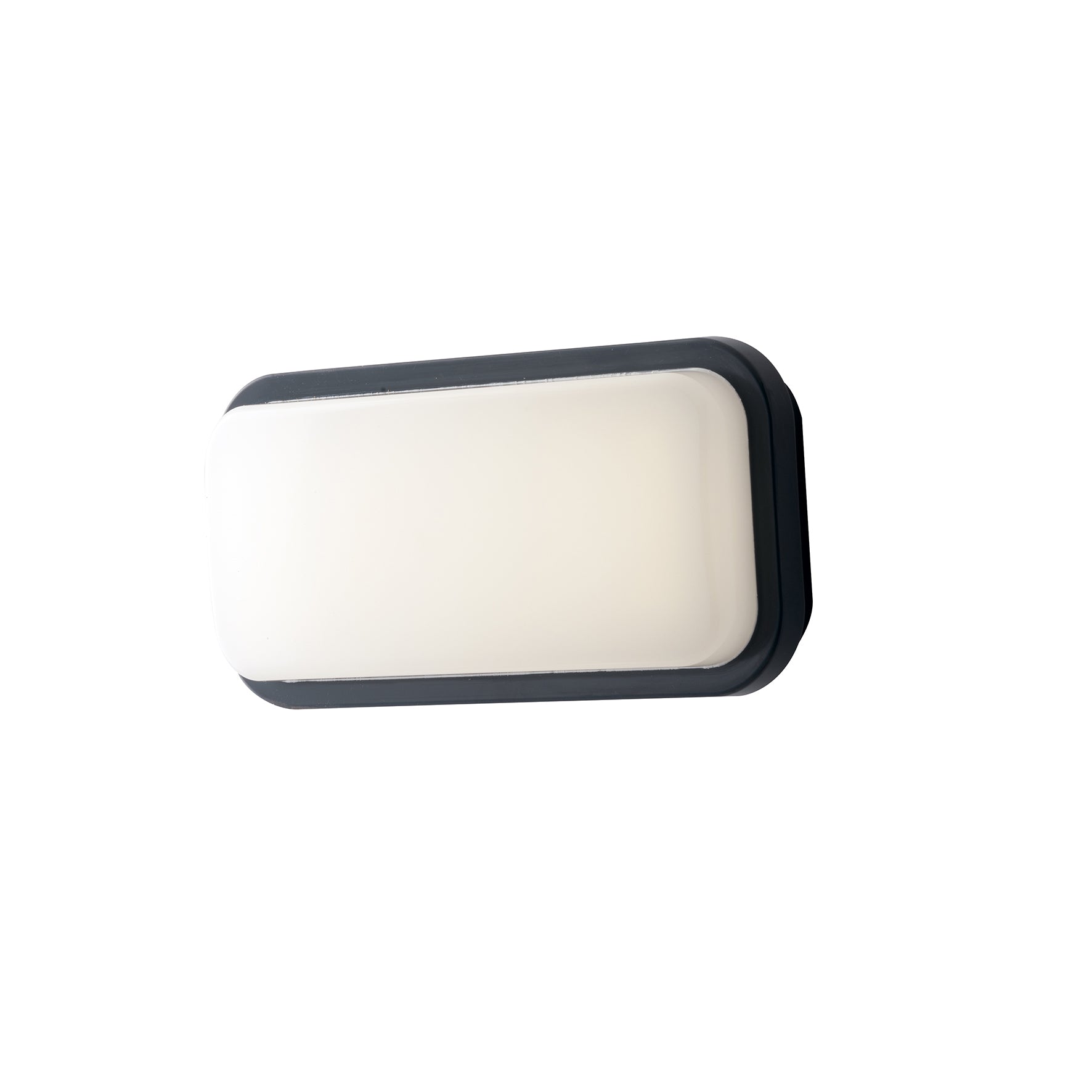 Aplique LED para exterior SHELLY, forma rectangular 