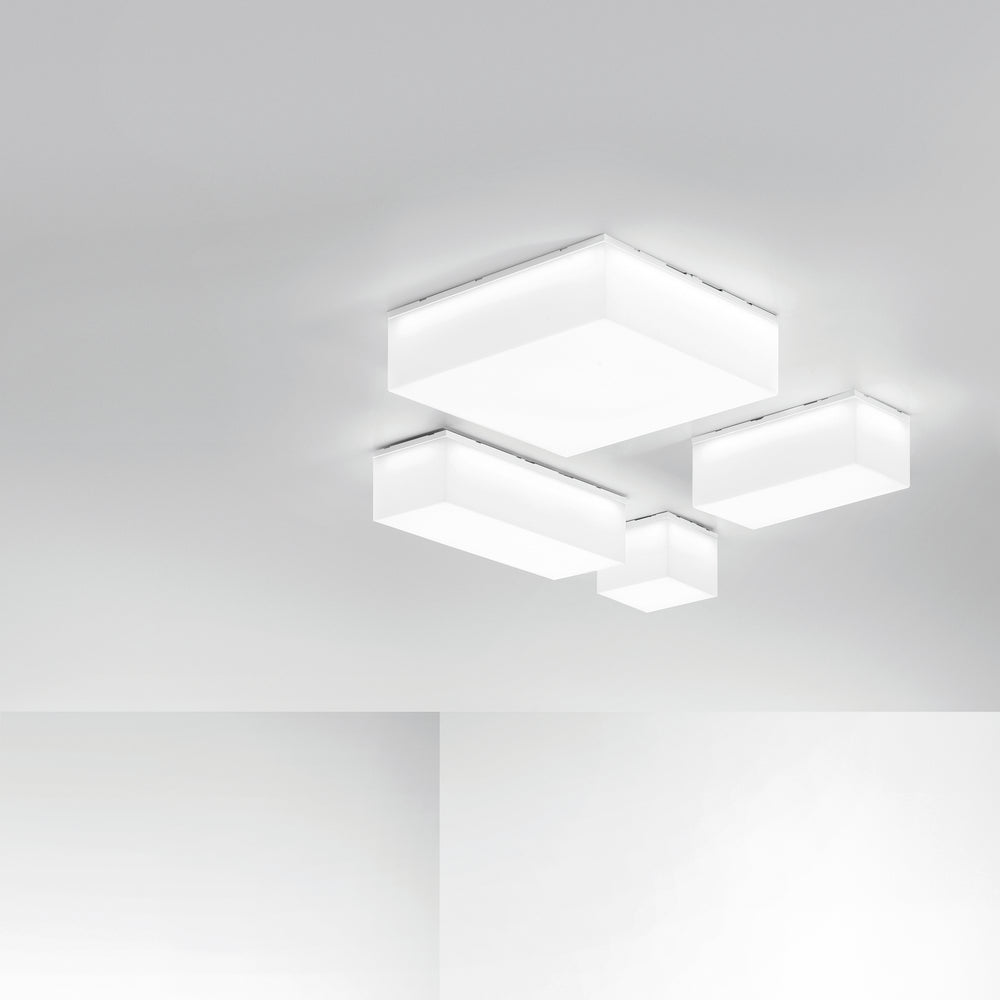 Lámpara LED de techo para exterior TOGO, forma cuadrada, con interruptor CCT