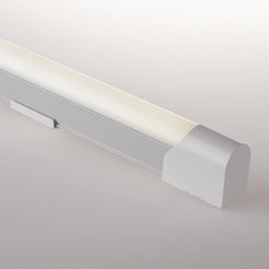 Barra LED sottopensile T8 in alluminio e policarbonato bianco a luce n