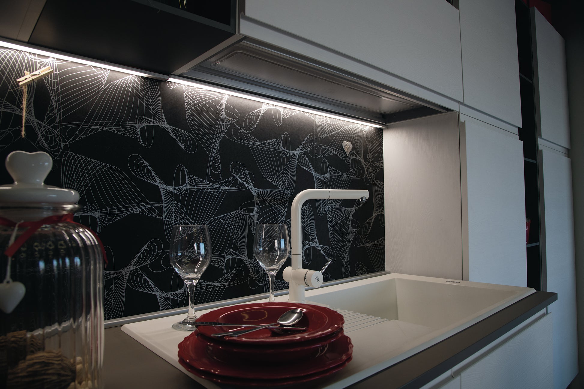 Luce LED Sottopensile Ricaricabile Brendz - 60cm, USB-C, 3 Temperature Colore - Foto 4