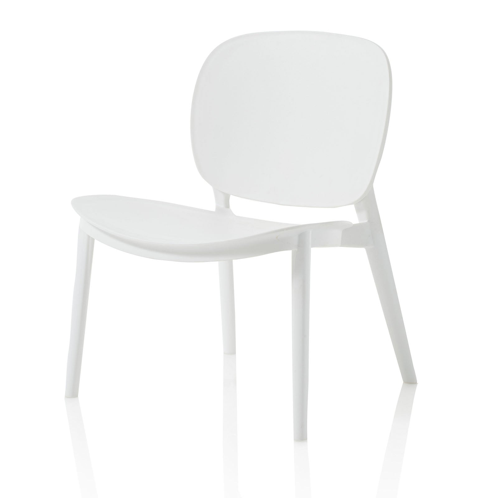 Conjunto de 2 sillas SEAT para interior y exterior en polipropileno