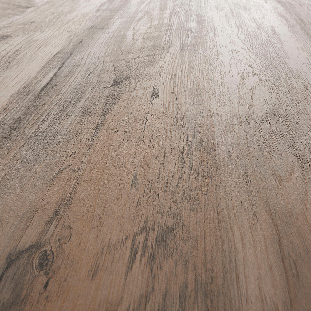 Tavolo GEORGE in metallo antracite e rovere